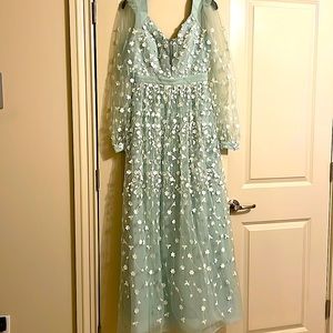 BCBG (unworn, with tags) Cheyenne Applique Evening Dress size 4